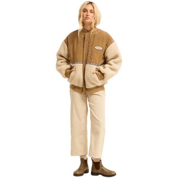 2026 Billabong Womens Since 73 Wave Jacket EBJJK00184 - Cement